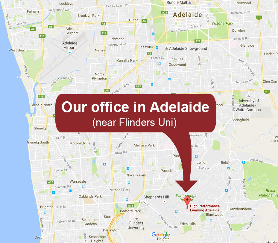 Tutoring in Adelaide to help overcome learning problems.